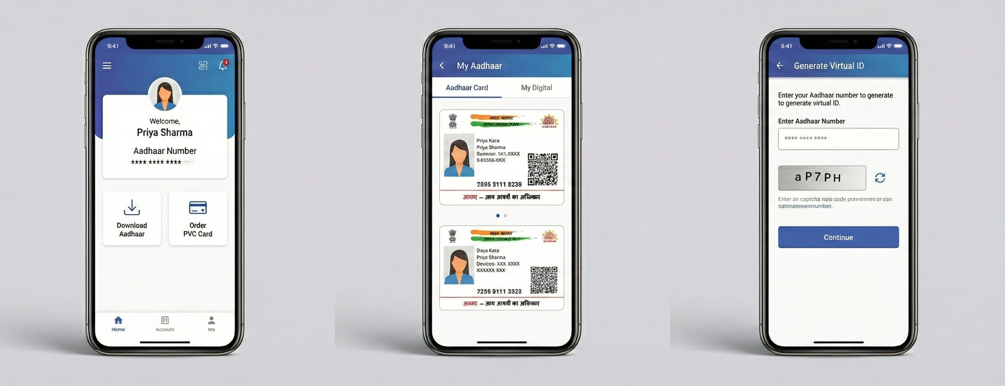 mAadhaar App Screenshot